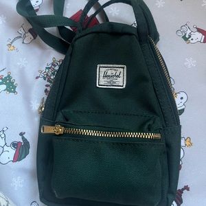 GREEN HERSCHEL CROSSBODY BAG